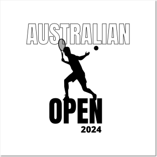 Australian Open 2024 Posters and Art